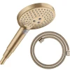 Pommeau De Douche, Flexible Et Barre De Douche|Hansgrohe Pommeau de douche Raindance Select S EcoSmart 120 3 jets + flexible Designflex 125 cm bronze brossé
