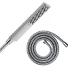 Pommeau De Douche, Flexible Et Barre De Douche|Hansgrohe Pommeau de douche Pulsify E 100 EcoSmart chromé + flexible de douche 1,60 m Metaflex chromé