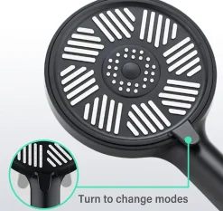 Pommeau De Douche, Flexible Et Barre De Douche|Deko Pommeau de Douche Haute Pression,Pommeau de Douche à Effet pluie, Douchette à main, Grand Pommeau de Douche à économie d'eau