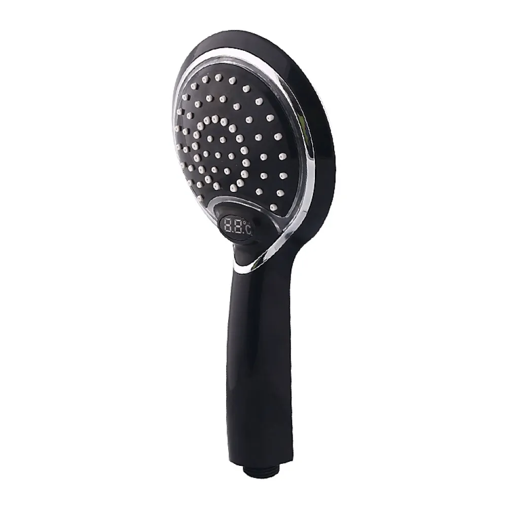 Pommeau De Douche, Flexible Et Barre De Douche|Deko Pommeau de douche, pommeau de douche à main LED 3 couleurs, affichage numérique de la température