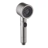 Deko Pommeau de douche universel avec filtre, 3 modes de pulvérisation et bouton pause