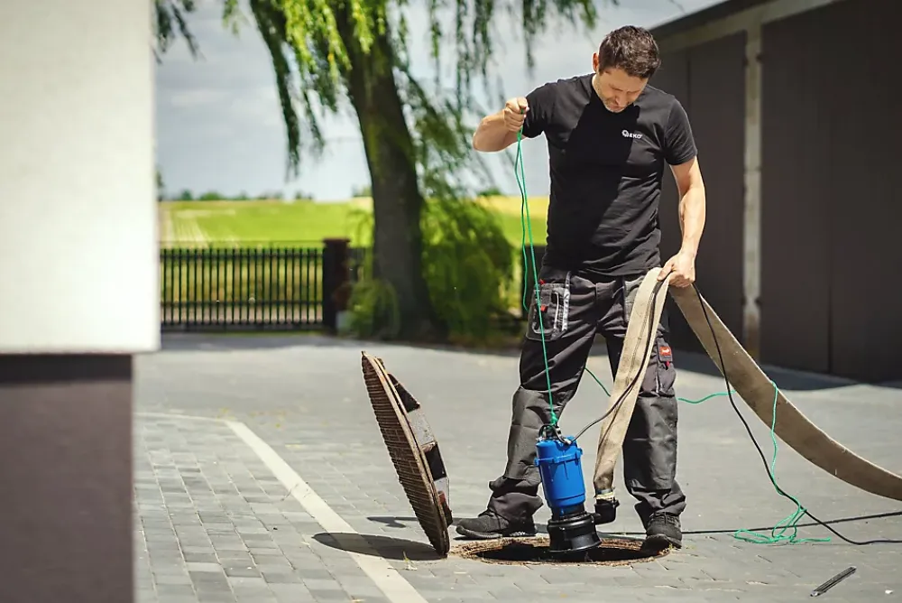 Wc Chimique Et Broyeur|Geko Pompe À Eaux Usées Avec Déchiqueteur WQD 550W Vert