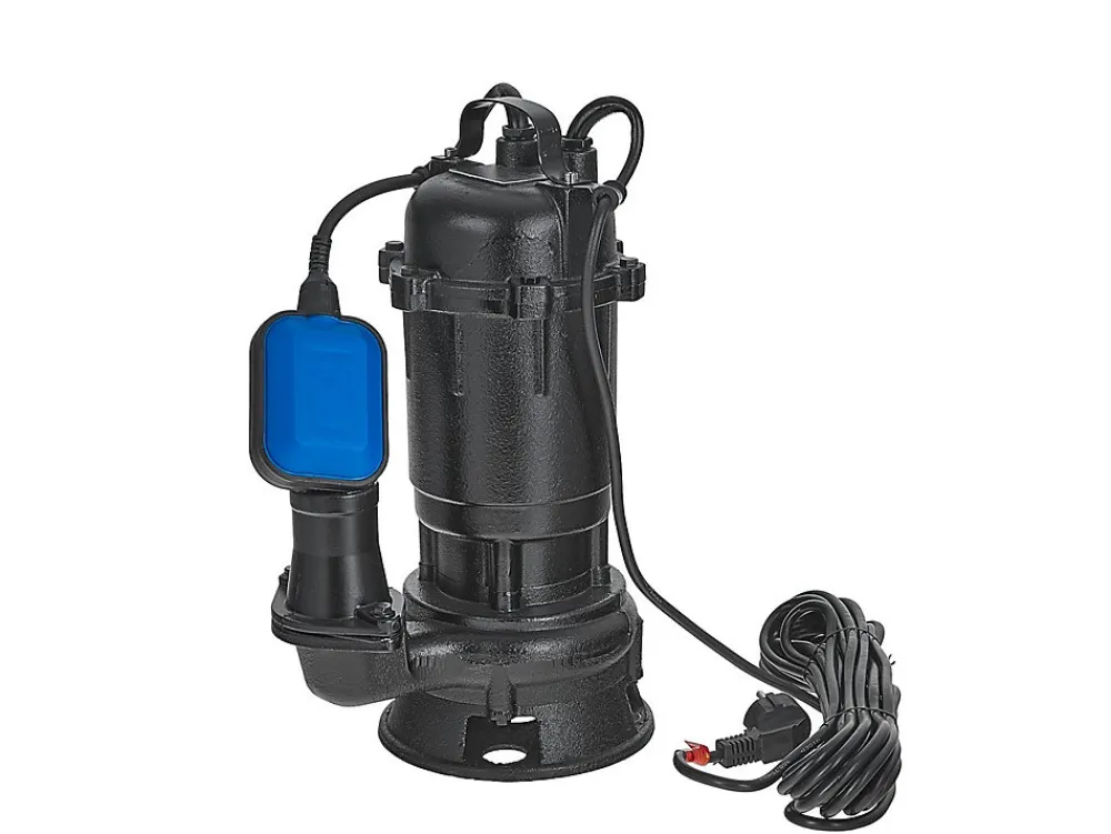 Geko Pompe Broyeur WQD 550W Pour Eaux Sales Avec Interrupteur Flotteur