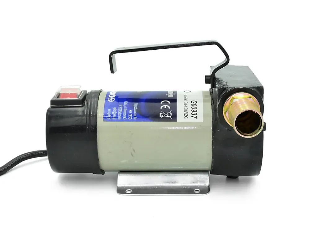Geko Pompe De Carburant Et Huile 230V Puissance 180W Débit 50 Litres Par Minute