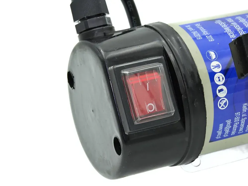 Geko Pompe De Carburant Et Huile 230V Puissance 180W Débit 50 Litres Par Minute