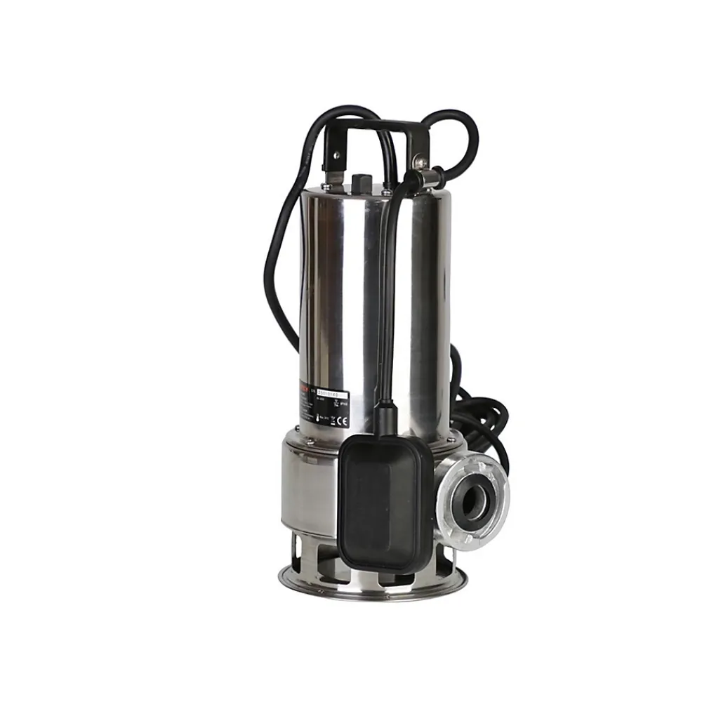 Fuxtec Pompe de relevage eaux usées - FX-TP11100 - INOX 1100W débit 15000 litres par heure