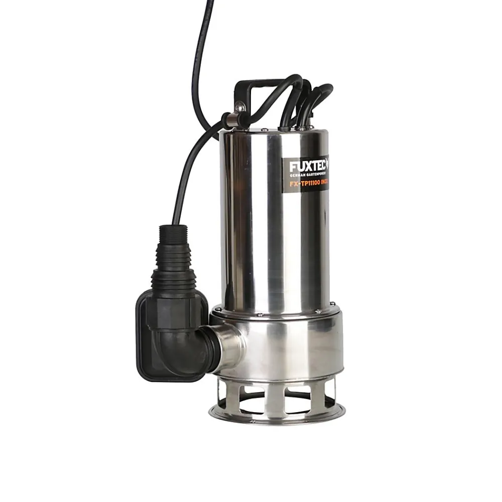 Wc Chimique Et Broyeur|Fuxtec Pompe immergée - - FX-SP11100 Set - 1100 Watt
