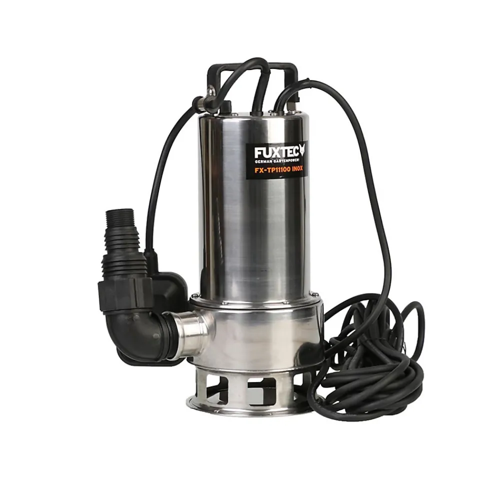 Wc Chimique Et Broyeur|Fuxtec Pompe immergée - - FX-SP11100 Set - 1100 Watt