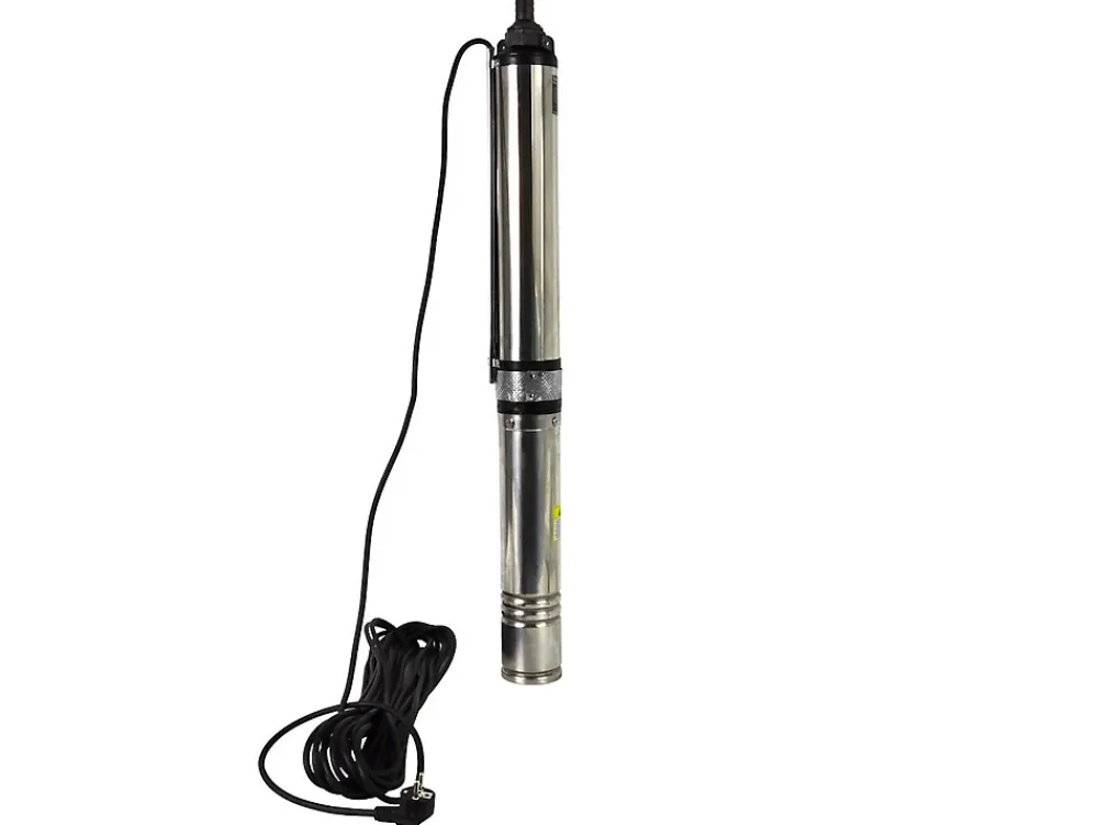 Geko Pompe Submersible Pour Puits QJD2 62/15 1,5 KW 90 L/min 62 m 95 mm