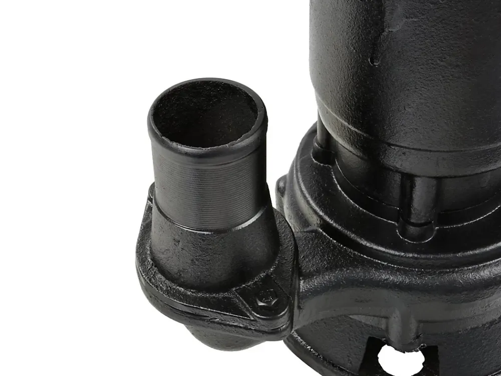 Geko Pompe WQD 550W Avec Broyeur Pour Eaux Sales Noire Robuste
