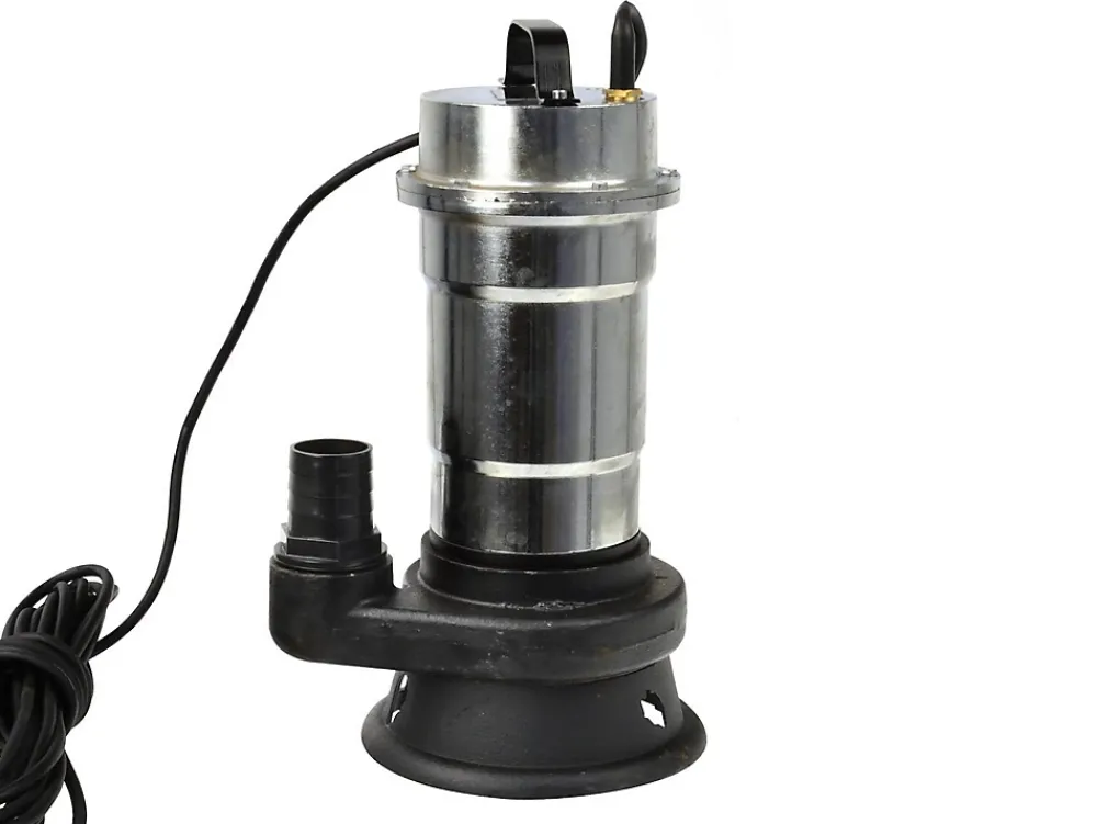 Wc Chimique Et Broyeur|Geko Pompe WQD 550W Nickel Avec Broyeur Pour Eaux Usées