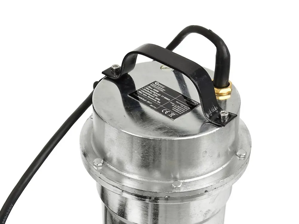 Wc Chimique Et Broyeur|Geko Pompe WQD 550W Nickel Avec Broyeur Pour Eaux Usées