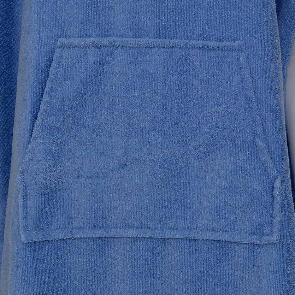 Atmosphera Créateur D'Intérieur Poncho de plage Azul bleu 80x100cm - Atmosphera