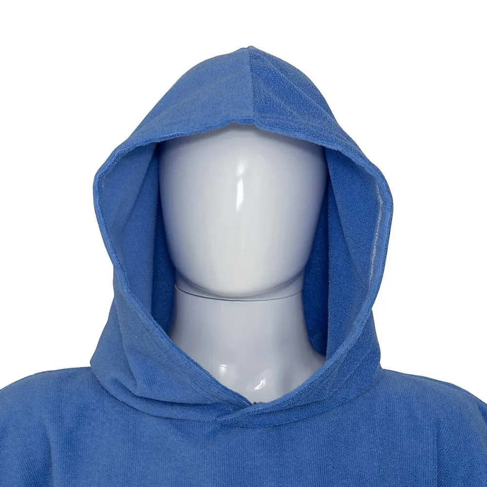 Atmosphera Créateur D'Intérieur Poncho de plage Azul bleu 80x100cm - Atmosphera