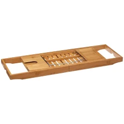 5Five Pont de baignoire extensible l.70/105 x P.22,1 cm bambou