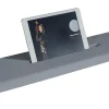 Bernstein Pont de baignoire plateau pour bain en fonte minérale PB4210 - 85x16,5cm - Gris mat