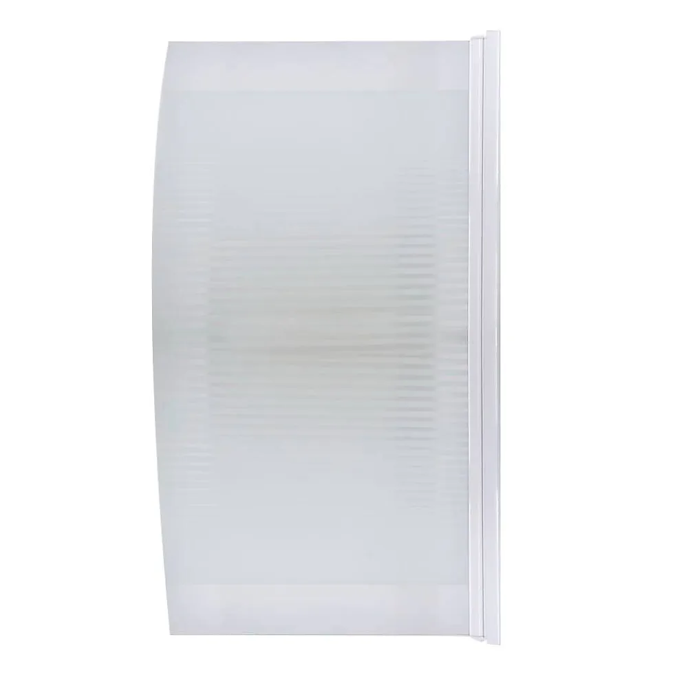 Pare-Baignoire|Autres Porte baignoire Concerto sérigraphiée arrondi 85x150cm Alutrade