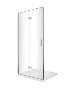 Porte De Douche|Laneri Porte de douche 6 mm pliante pour installation en niche - 63-66,5