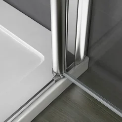 Porte De Douche|AICA Sanitaire Porte De Douche Battante 100x197cm Porte De Douche Installation En Niche Ouverte Vers L'intérieur Ou L'extérieur