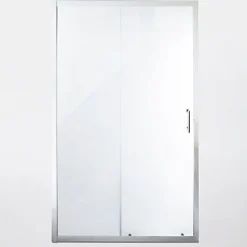 Cooke & Lewis Porte de douche coulissante Onega transparente 120 cm