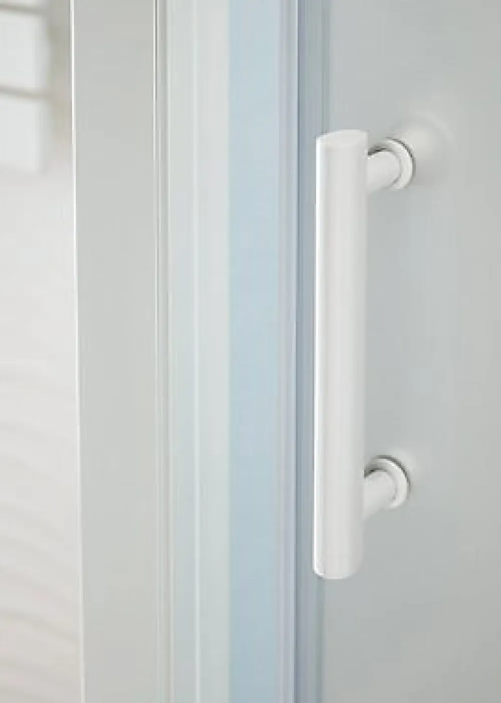Porte De Douche|Cooke & Lewis Porte de douche coulissante Onega sérigraphié 120 cm