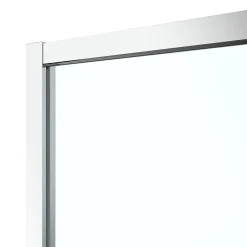 Porte De Douche|GoodHome Porte de douche coulissante PMR l.120 x 195 cm, profilés finition chrome, Ledava