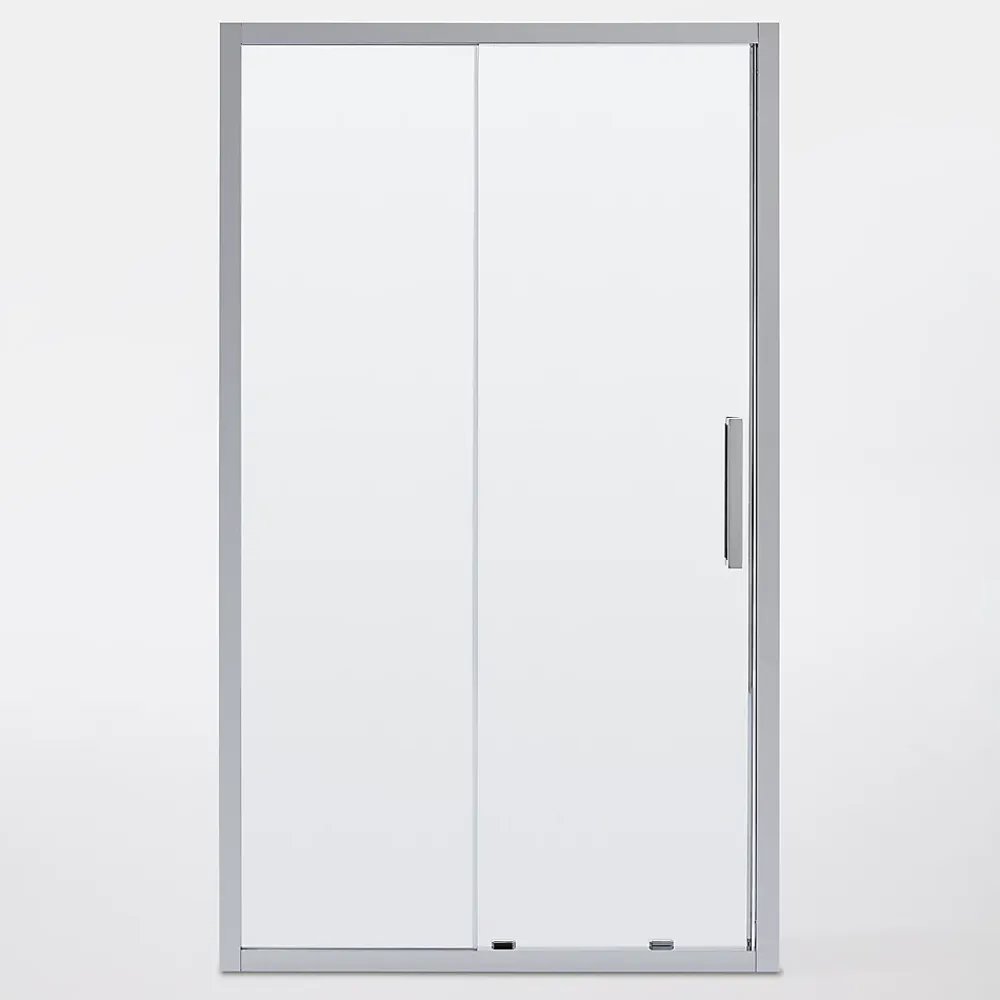 Porte De Douche|Cooke & Lewis Porte de douche coulissante Zilia transparent 140 cm