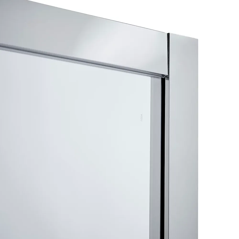 Porte De Douche|Cooke & Lewis Porte de douche coulissante Zilia transparent 140 cm