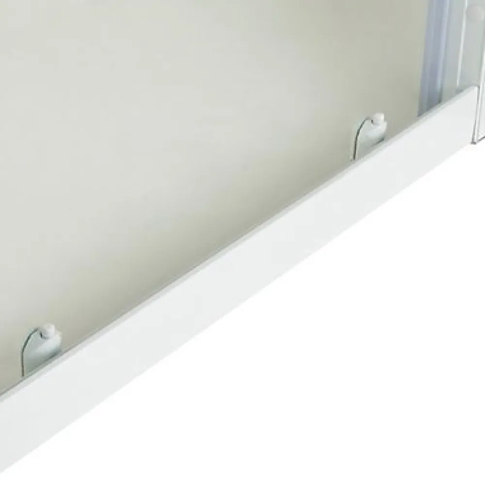 Porte De Douche|Cooke & Lewis Porte de douche coulissante Onega sérigraphié 100 cm