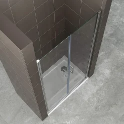Porte De Douche|Saniverre Porte de douche KIMI H.180 largeur réglable 70 à 73 cm verre transparent -