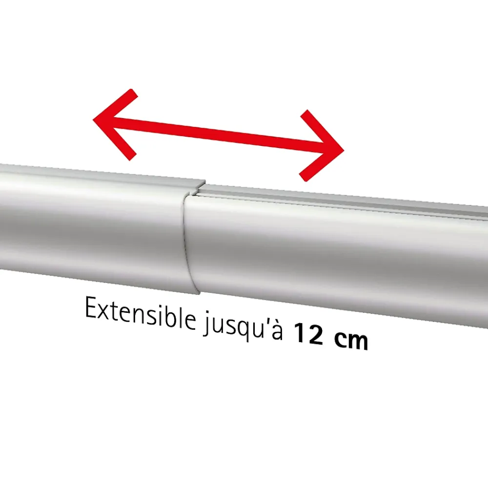 Porte De Douche|Schulte Porte de douche pivotante largeur extensible de 89 à 101cm, H. 185 cm, verre transparent, profilé chromé, Impériale