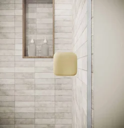 Porte De Douche|Aurlane Porte de Douche Pivotante 70x180 cm en Verre Trempe 5 mm - Finition Or Brosse - GOLD ELEMENTARY