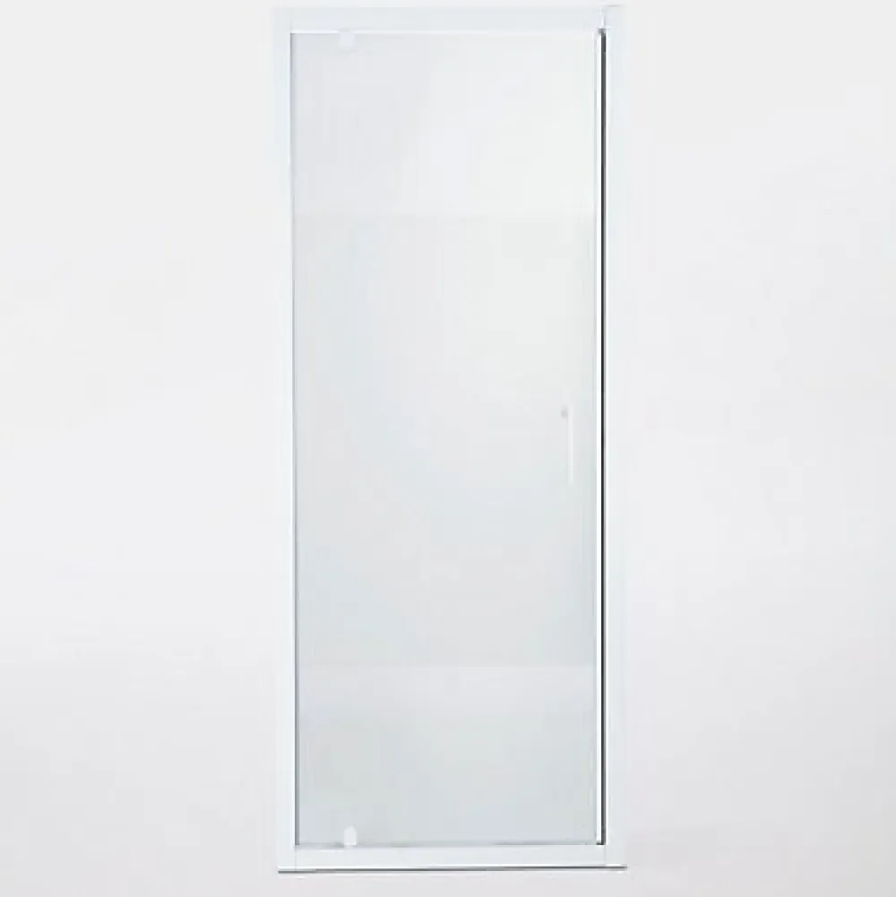 Porte De Douche|Cooke & Lewis Porte de douche pivotante Onega sérigraphié 90 cm