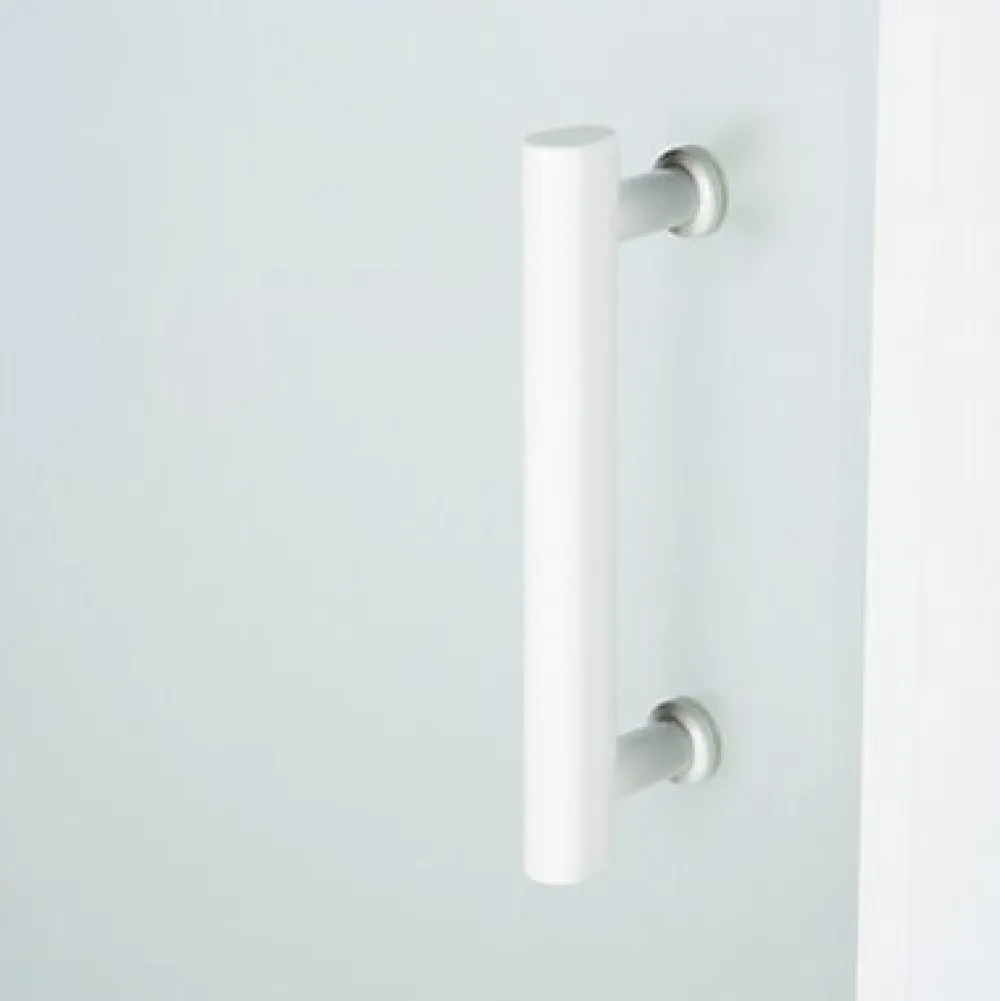 Porte De Douche|Cooke & Lewis Porte de douche pivotante Onega sérigraphié 90 cm