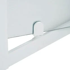 Porte De Douche|Cooke & Lewis Porte de douche pivotante Onega sérigraphié 90 cm