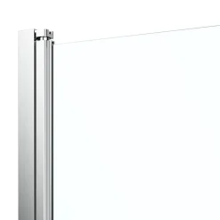 Porte De Douche|GoodHome Porte de douche pivotante l.70 x H.195 cm, verre transparent, profilés alu chrome, Ledava