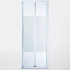 Cooke & Lewis Porte de douche pliante Onega sérigraphié 90 cm
