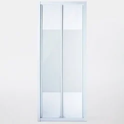 Cooke & Lewis Porte de douche pliante Onega sérigraphié 80 cm