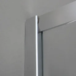 Kiamami Valentina Porte De Douche Rectangulaire 70X90 Cm Avec Verre Clair Et Profilés En Aluminium - Giada