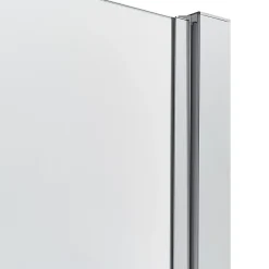 Porte De Douche|GoodHome Porte de douche semi pivotante Naya transparent 120 cm