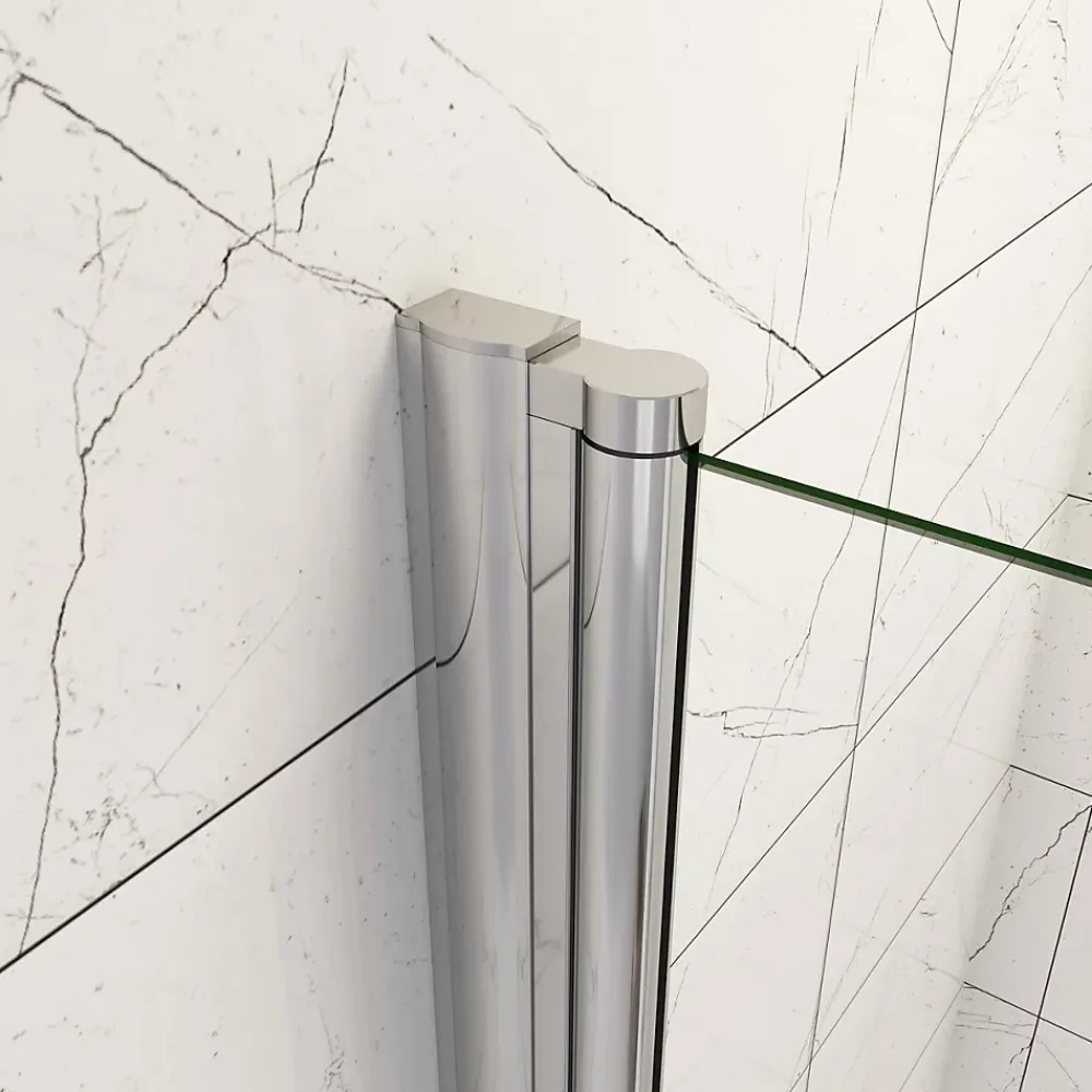 AICA Sanitaire Porte De douche 105x187cm avec en verre sécurit clair anticalcaire