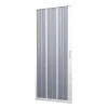 Porte De Douche|Forte Porte Paroi de douche en PVC 120CM H185 pliante avec ouverture latérale couleur Blanche mod. Flex