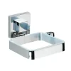 Wenko Porte sèche-cheveux en acier inox Quadro