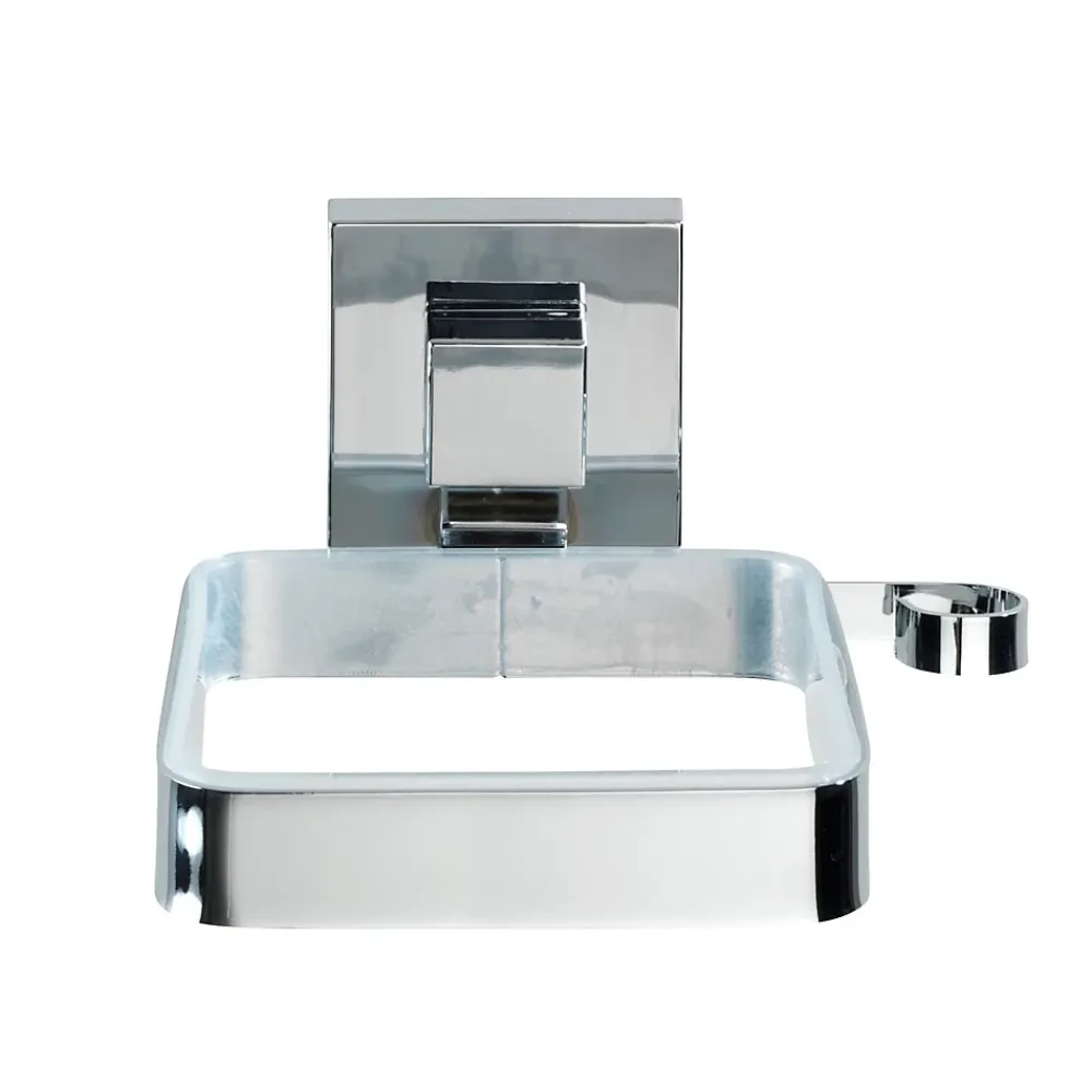 Wenko Porte sèche-cheveux en acier inox Quadro