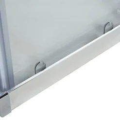 Cooke & Lewis Portes de douche angle droit Onega transparent 90 x 90 cm