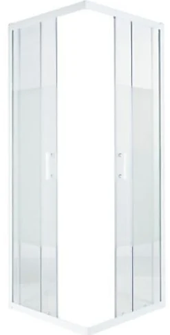 Porte De Douche|Cooke & Lewis Portes de douche angle droit Onega sérigraphié 90 x 90 cm
