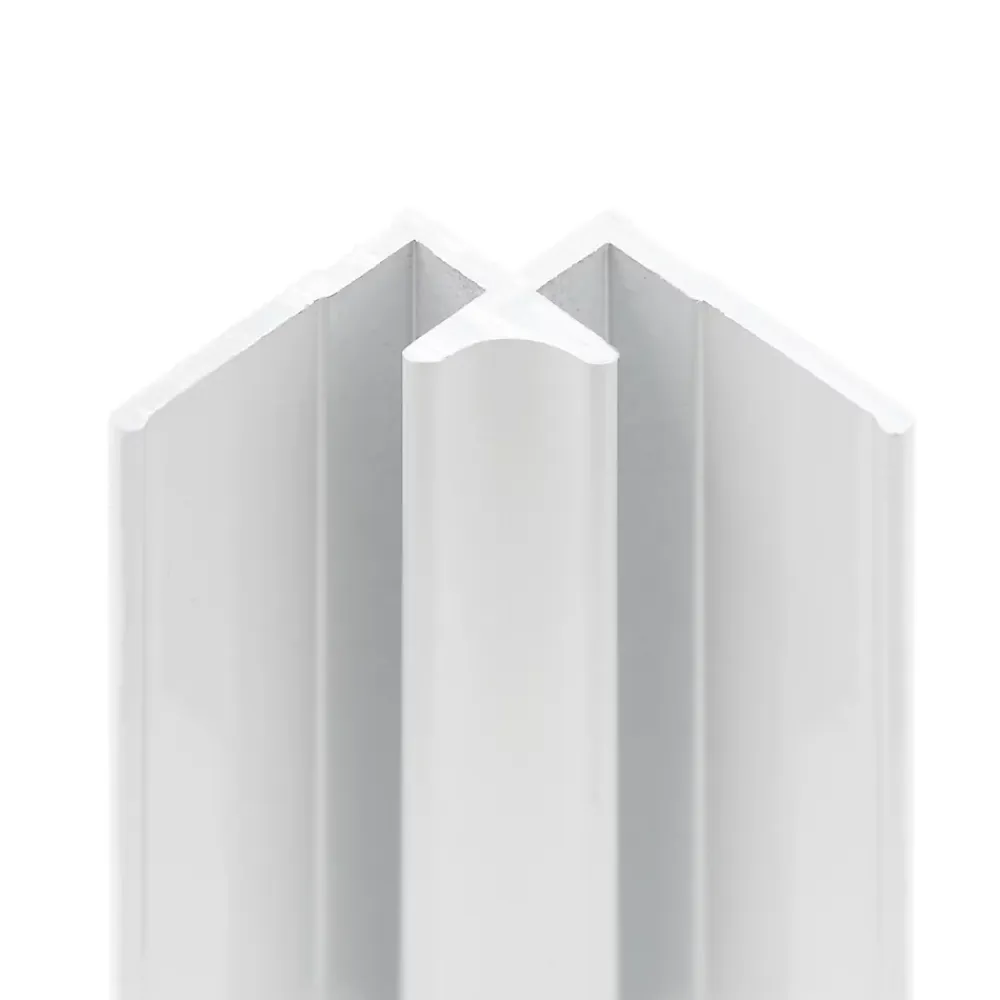 Panneau Mural De Salle De Bains|Schulte Profilé d'angle intérieur pour panneaux muraux DécoDesign, blanc