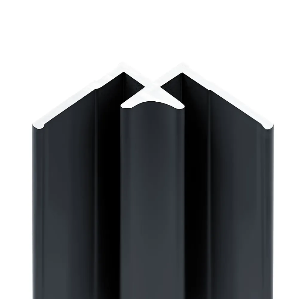 Schulte Profilé d'angle intérieur pour panneaux muraux DécoDesign, anthracite