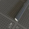 Panneau Mural De Salle De Bains|Tecnoprofils Quart de Rond PVC Cellulaire - Longueur 2.50 m - Lot de 5 - Anthracite