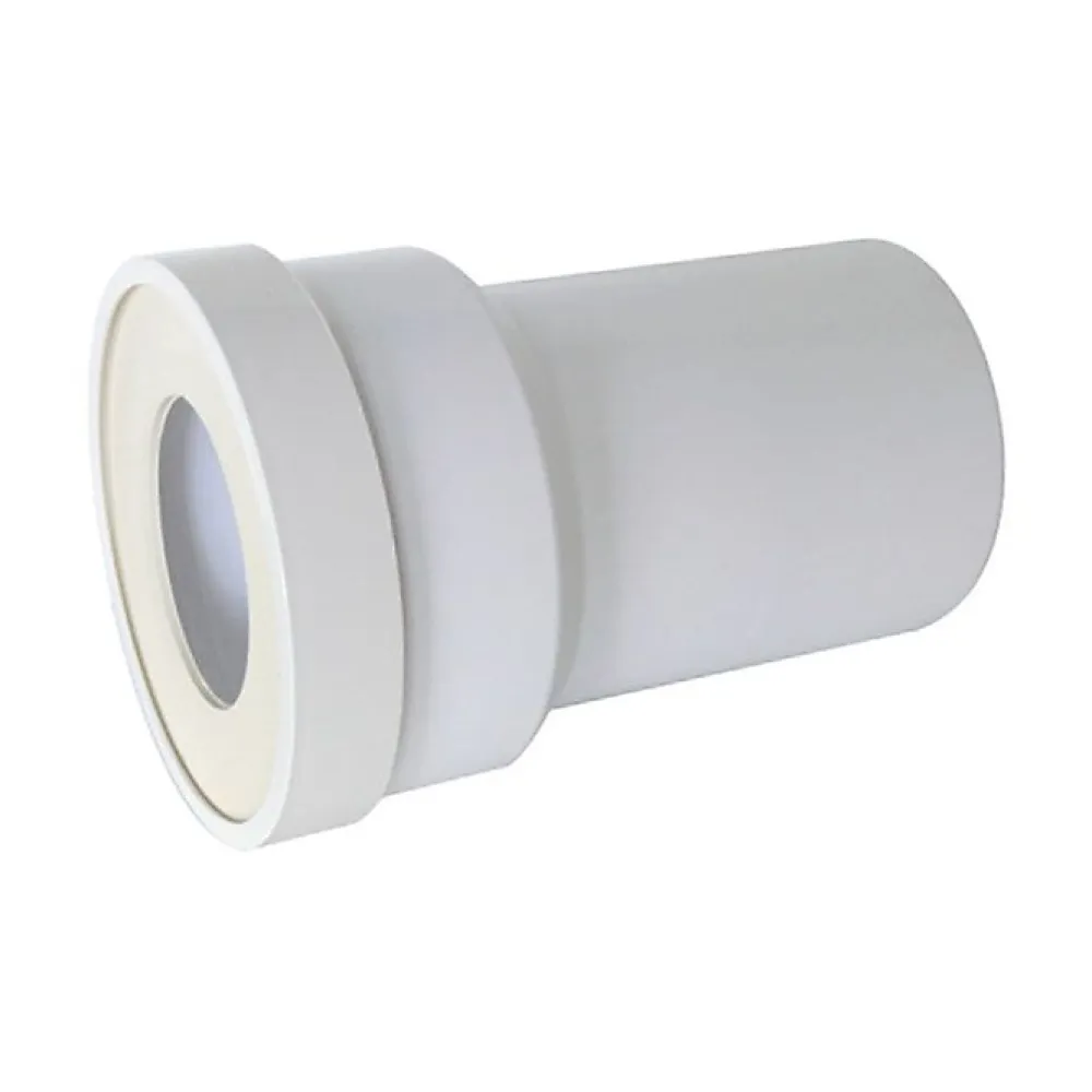 Chasse D'Eau|Regiplast Raccord - Pipe droite mâle - 100mm - Couleur blanche - Idéale pour installations sanitaires